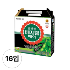 정식품 담백한 베지밀검은콩A, 190ml, 1