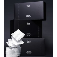 Flik 純棉化妝棉 加厚壓紋 卸妝濕敷, 1個, 300