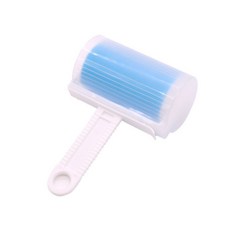 寵物粘毛器 滾筒除毛刷 狗毛清理器 貓毛去毛用品, 藍色, 1個