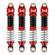 INJORA Redcat Ascent18 1/18 RC 크롤러 업그레이드용 스레드 충격 흡수 오일 댐퍼 53MM (레드)