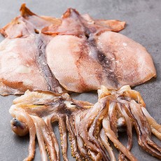 쫄쫄이 오징어 맥주안주 바로먹는 마른오징어, 1박스, 300g 내외 (6-10미)