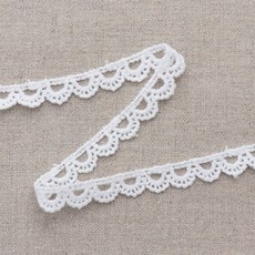 패션스타트 [1롤/14Y] 쁘띠 에뜨왈 라크안시엘 코튼레이스 화이트, 1개