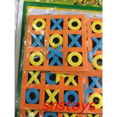 sns 古早味 懷舊童玩 益智遊戲 連連看 OOXX 賓果 3連線 (12入/組), 1個, Multicolor