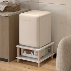 소형 냉장고 받침대 전자렌지수납장 주방수납장 미니전자렌지대, 30x30cm, 기본 1층 7.6cm 총 높이