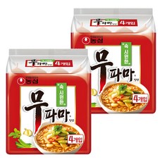 NONGSHIM 農心 蘿蔔蔥蒜湯麵 122g, 8包