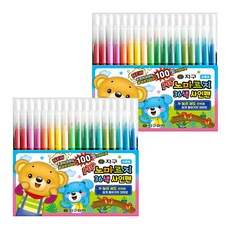 지구 노마르지 사인펜, 2개, 36색상