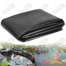 MJZB 연못 방수포 연못 패드 물고기 연못 패드 야외 연못 두께 0.3mm, 1개