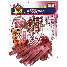 DoggyMan多格漫 犬用絹紗牛肉條 絹紗牛肉方塊 狗零食 全犬種適用, 牛肉, 100g, 1個