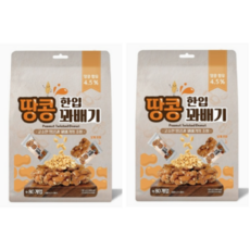 한입 땅콩 꽈배기, 520g, 2개