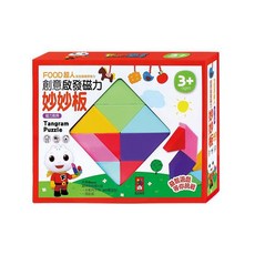 FOOD超人 創意啟發磁力妙妙板 磁力教具, 詳見包裝, 詳見包裝, 詳見包裝