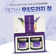 루체트리 도라지청 태기산 무도라지청 강원도 청정 600g 2병