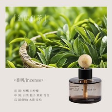 車載香薰80ml圓柱形香薰瓶子擺件無火車載香氛瓶精油家居擴香瓶, 酒店白茶:1