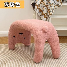 현관 벤치 의자 소품 신발장 슈벤치 부클 스툴 간이의자 아이방 슈즈, 1개, D. 연한 핑크 50x30x36cm 분리 세탁 가능 +