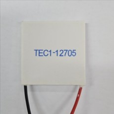 펠티어 냉각소자 TEC1-12705 - 40x40x5.2mm - DC 12V 5A 반도체 냉각 모듈