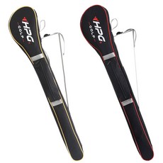 HPG 파크골프가방 소프트 싱글백 그라운드골프가방 초경량, 골드블랙