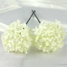 시즈넬 디퓨저 플라워스틱 미니수국, 화이트, 1개, 2개입