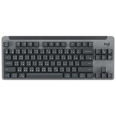 Logitech 羅技 K855 TKL 機械式無線鍵盤 - 多設備連接 無數字鍵, 黑色, 黑色