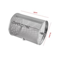 자동 직화 통돌이 커피 군밤기계 로스터 볶는기계, 1개, 단 격자 소형