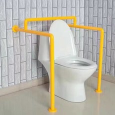 浴室安全輔助扶手 不鏽鋼材質, 黃, 1套