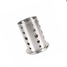 스테인레스 애플타공 수저통 보관함 숟가락통 트레이 주방 식탁 보관통