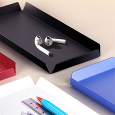 데스크 소품 수납 정리 트레이 주얼리정리, 화이트 MW-678