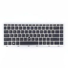 惠普 840 G5 含指點 背光款 注音 繁體中文 筆電 鍵盤 Zbook 14u G5