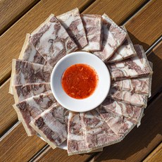 [식탁이야기] 잡내없는 고소한 맛의 통편육 500g (새요미 1팩), 1팩