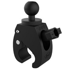 SMNU 집게클램프 브라켓 오토바이 거치대 볼헤드 마운트 25mm, 볼헤드마운트-25mm, 블랙