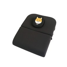 空氣布三色三合一午休趴枕靠枕腰枕午睡枕，透氣舒適多功能午睡神器, 黑