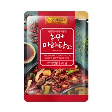 오뚜기 이금기 훠궈 마라탕 소스 70gx3개, 70g, 6개