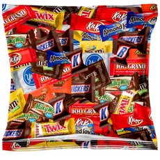 모듬 초콜릿 버라이어티 팩 - 개별 포장 파티 구색 2파운드, Assorted