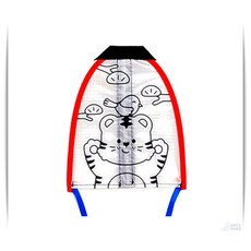 전통 연날리기 호작도 민속연 고무줄연 1개입