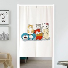 일식집 고양이 가리개 가림천 주방, DX11