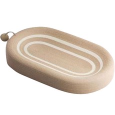 劍麻貓抓板 耐磨耐抓 圓形超大貓窩 貓咪抓板, 1個