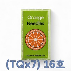 포에스 공업용(TQx7) 단추달이용 미싱바늘