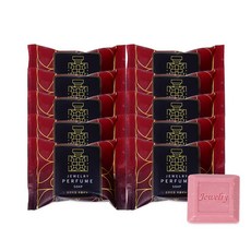 주얼리 퍼퓸비누(1p)-10개 향수비누 세안 미용 목욕 거품 플로랄향 머스크향, 상세페이지 참조, 1개입