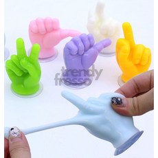 차량용 쭉쭉핑거 장난감 촉감놀이 엄지척 놀이용, (디자인색상임의배송)