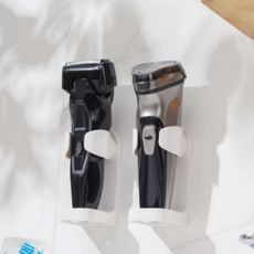 스테인리스 칫솔 거치대 무타공 면도기 욕실용품 부착형 벽걸이