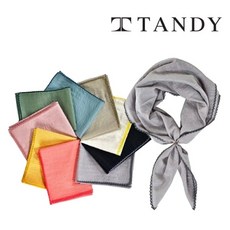 탠디 [탠디] TANDY 솔리드코튼쁘띠 손수건 스카프