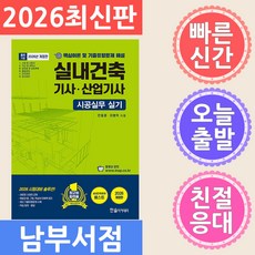 2026 실내건축기사 산업기사 시공실무 실기, 한솔아카데미