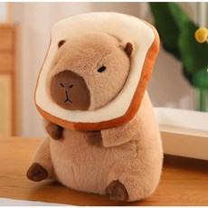 이거내꺼 통통 식빵 카피바라 꽃 토끼 공룡 애착 대형 동물 모찌인형, 30cm, 1개