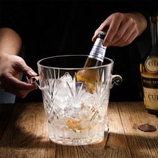 앙플러스 와인 칠러 샴페인 아이스 칠링 바스켓, 1개, 1550ml