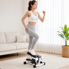 공시생 스텝퍼 저소음 층간소음 계단 오르기 실내 운동 유산소 하체 관리, 단품