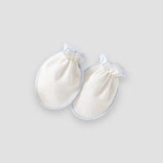 嬰兒a類純棉防抓護手手套新生兒寶寶春秋款護手保暖手套安陽童裝