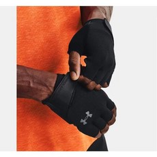 매장정품 UNDERARMOUR 언더아머 [남성장갑] 1369826-001 남성 UA 헬스 트레이닝 다용도 메쉬 글러브 1231438, 1369826 남성 장갑, MD, Black(001)