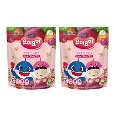 맘마밀요미요미 유기농 쌀과자, 빨강, 25g, 4개