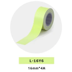 블루투스 열전 사 프린터 용 16mm * 4m 라벨 테이프 MakeID L1-A 미니 휴대용 스티커 편리하고 빠릅니다., 12 16Y6