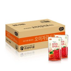 광야식품 오미자감식초 파우치 130ml 1BOX(30개입), 30포, 30개