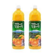 제주감귤 롯데 1.5L X 6펫, 2개