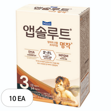 앱솔루트 시작부터 프리미엄 명작 스틱분유 3단계, 20개입, 10개